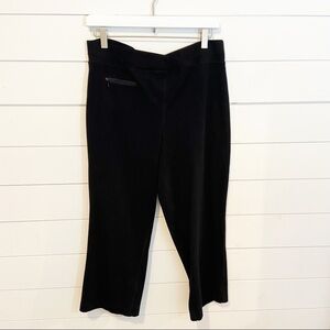 Orvis | Black Passport Cropped Pants Size Medium